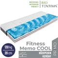 Kép 1/2 - FITNESS MEMO COOL ortopedikus hideghab klímamatrac 160x200 cm SILVER PROTECT huzattal - 20 cm vastag