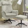 Kép 1/2 - HAMILTON relax fotel lábtartóval - 426-17 Bézs