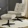 Kép 1/2 - KASPER relax fotel lábtartóval - 426-17 Bézs