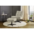 Kép 2/2 - KASPER relax fotel lábtartóval - 426-17 Bézs