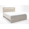 Kép 4/7 - FAVORIT ágykeret ágyráccsal, LED világítással 160x200 cm - Justus Tölgy