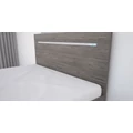 Kép 5/7 - FAVORIT ágykeret ágyráccsal, LED világítással 160x200 cm - Sötét Katthult