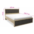 Kép 4/4 - JOKER ágykeret ágyráccsal 160x200 cm - Artisan Tölgy