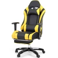 Kép 1/10 - ARCADE gamer forgószék - Sárga
