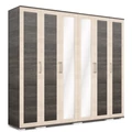 Kép 1/2 - MONZA 240 cm nyílóajtós gardrób - Canterbury / Santana