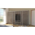 Kép 2/4 - BOND 4BL 318 cm TV-s gardrób - Sötét Katthult
