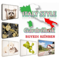 Kép 1/3 - ITALY STYLE 239 cm tolóajtós gardrób - VÁLASZTHATÓ SZÍNEKBEN