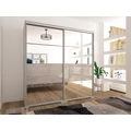 Kép 3/4 - MIRROR 180 cm tükrös tolóajtós gardrób - VÁLASZTHATÓ SZÍNEKBEN