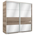 Kép 2/5 - MIRROR 200 cm tükrös tolóajtós gardrób - VÁLASZTHATÓ SZÍNEKBEN