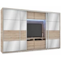 Kép 2/4 - MIRROR 318 cm tükrös TV-s gardrób - VÁLASZTHATÓ SZÍNEKBEN