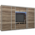 Kép 1/3 - PORTO 318 cm TV-s gardrób - Canyon Tölgy