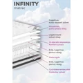 Kép 3/3 - INFINITY táskarugós matrac 90x200 cm - 22 cm vastag