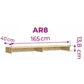 Kép 2/4 - ARIANA TV tartó elem - Artisan Tölgy (AR8)