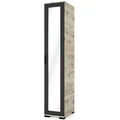 Kép 1/4 - GALAXY G1 ruhás tükrös elem 40 cm - Viking Tölgy / Matt Fekete
