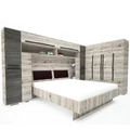 Kép 1/9 - NEST áthidalós szekrénysor / garnitúra LED világítással - San Remo / Canterbury
