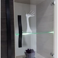 Kép 5/13 - ATLANTA nappali szekrénysor 330 cm LED világítással - Canterbury / Santana
