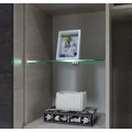 Kép 6/13 - ATLANTA nappali szekrénysor 330 cm LED világítással - Canterbury / Santana
