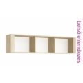 Kép 6/8 - CORTINA nappali szekrénysor 345 cm - Cotta Cremona / Magasfényű Beige