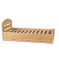 Kép 2/2 - Etsberger Anikó Ágyneműtartós ágykeret 90x200-as ( Ao-11-100 ), ágyráccsal