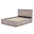 Kép 13/16 - EVORA ágykeret ágyráccsal és fiókokkal 160x200 - Beige