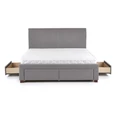 Kép 10/16 - MODENA ágykeret ágyráccsal és ágyneműtartó fiókokkal 160x200 cm - Szürke