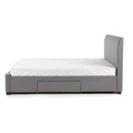 Kép 11/16 - MODENA ágykeret ágyráccsal és ágyneműtartó fiókokkal 160x200 cm - Szürke