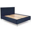 Kép 1/7 - MODULO ágykeret 160x200 cm - Monolith 77 SÖTÉTKÉK + W2 + N1