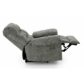 Kép 2/2 - AMORE automata relax TV fotel - Szürke szövet