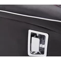 Kép 14/19 - CAMARO relax TV fotel állítható hát- és lábtámasszal - Fekete / Piros