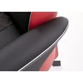 Kép 16/19 - CAMARO relax TV fotel állítható hát- és lábtámasszal - Fekete / Piros