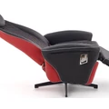 Kép 18/19 - CAMARO relax TV fotel állítható hát- és lábtámasszal - Fekete / Piros