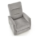 Kép 3/14 - JAMAL automata relax TV fotel - Szürke szövet