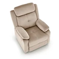 Kép 2/13 - LORIS automata relax TV fotel - Bézs szövet