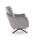 Kép 3/12 - SCAMPI relax fotel - Szürke szövet