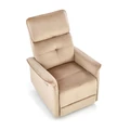Kép 3/10 - SEMIR automata relax TV fotel - Bézs bársony szövet