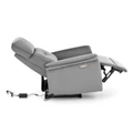 Kép 7/12 - SEMIR automata relax TV fotel - Szürke bársony szövet
