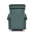 Kép 5/11 - SEMIR automata relax TV fotel - Zöld bársony szövet