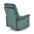 Kép 8/11 - SEMIR automata relax TV fotel - Zöld bársony szövet