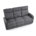 Kép 2/10 - OSLO 3S félautomata relax TV 3-üléses kanapé - Szürke