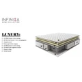 Kép 6/8 - Infiniza LUXURY táskarugós gyapjú matrac 140x200 cm - 26 cm vastag