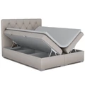 Kép 3/7 - ESHLY Boxspring franciaágy 160x200 cm - Bézs Mono 232