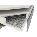 Kép 4/7 - ESHLY Boxspring franciaágy 160x200 cm - Bézs Mono 232