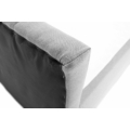 Kép 3/13 - FERATA KOMFORT Boxspring franciaágy 140x200 cm - Világosszürke Colet 04