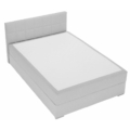 Kép 11/13 - FERATA KOMFORT Boxspring franciaágy 140x200 cm - Világosszürke Colet 04