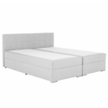 Kép 1/16 - FERATA KOMFORT Boxspring franciaágy 180x200 cm - Világosszürke Colet 04