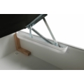 Kép 5/16 - FERATA KOMFORT Boxspring franciaágy 180x200 cm - Világosszürke Colet 04