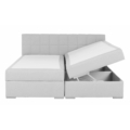Kép 13/16 - FERATA KOMFORT Boxspring franciaágy 180x200 cm - Világosszürke Colet 04