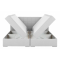 Kép 15/16 - FERATA KOMFORT Boxspring franciaágy 180x200 cm - Világosszürke Colet 04