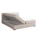 Kép 3/4 - RIANA komfortos BOXSPRING franciaágy 160x200 - Colet világosszürke 04