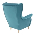 Kép 13/13 - RUFINO 2 NEW modern fotel  - 13 Olajkék / Bükkfa (360055)